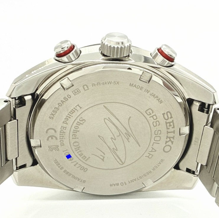 SEIKO ASTRON GPS SOLAR SHOHEI OTANI LIMITED MODEL MEN WATCH (1700 LIMITED) SBXC043