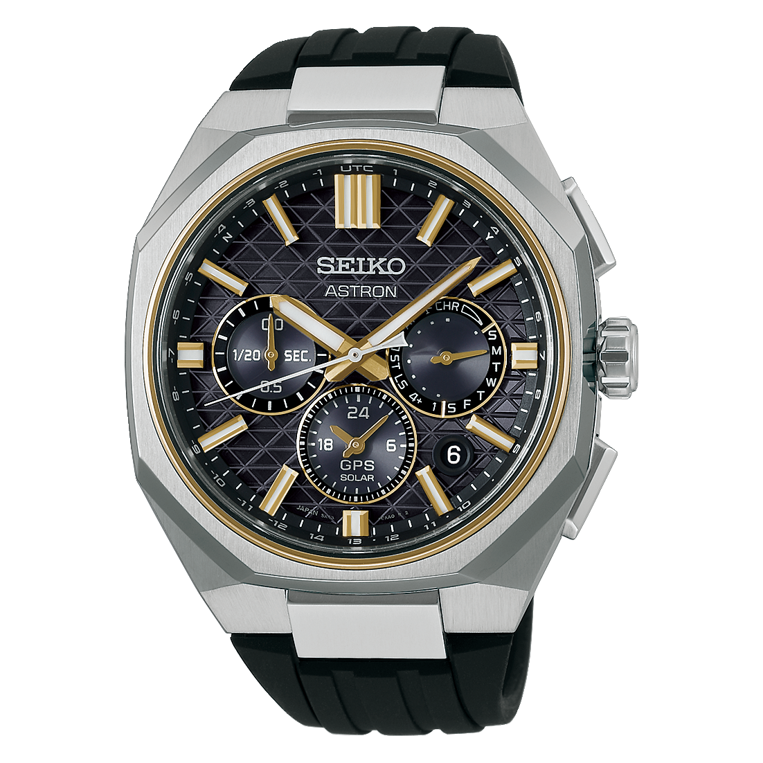 SEIKO ASTRON NEXTER GPS SOLAR DUAL TIME CHRONOGRAPH CORE SHOP LIMITED MEN WATCH HAB003J