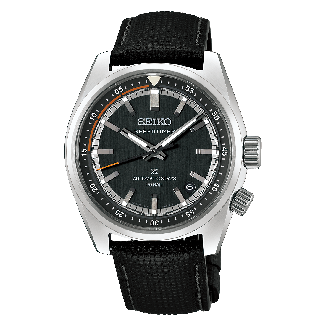 SEIKO PROSPEX SPEEDTIMER AUTOMATIC 39.5 MM MEN WATCH HBC004J