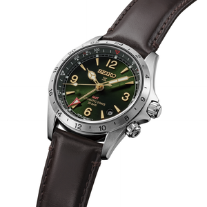 SEIKO PROSPEX ALPINIST MECHANICAL GMT 39.5 MM MEN WATCH HBC007J1