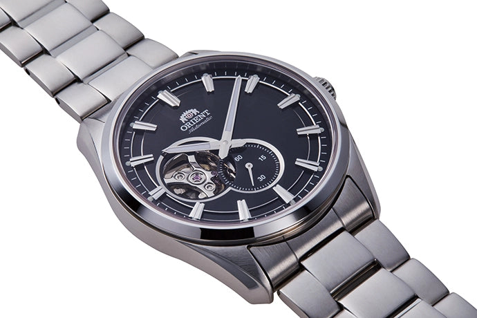 ORIENT STRETTO SEMI-SKELETON OPEN HEART 41 MM MEN WATCH RA-AR0002B