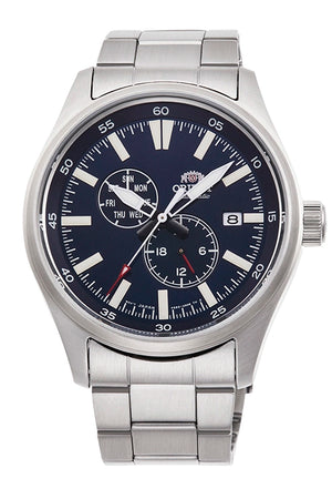 ORIENT SPORTS MULTI-HANDS NAVY BLUE MEN WATCH RN-AK0401L