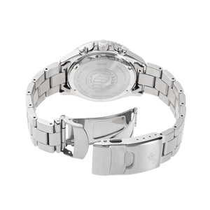 ORIENT MAKO SOLAR PANDA SILVER & WHITE MEN WATCH RN-TX0203S