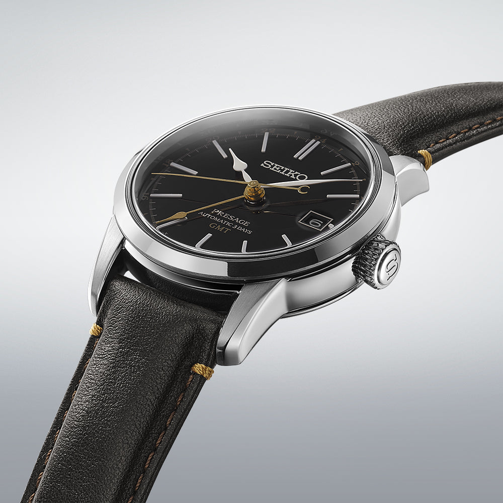 SEIKO PRESAGE CRAFTSMANSHIP MECHANICAL AUTOMATIC LEATHER STRAP MEN WATCH SARH001