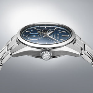 SEIKO PRESAGE SHARP EDGED SERIES PRESTIGE LINE OPEN HEART AUTOMATIC MEN WATCH SARJ003