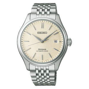 SEIKO PRESAGE CLASSIC SERIES MECHANICAL AUTOMATIC CHRONOGRAPH SILVER MEN WATCH SARX121
