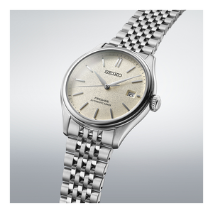SEIKO PRESAGE CLASSIC SERIES MECHANICAL AUTOMATIC CHRONOGRAPH SILVER MEN WATCH SARX121