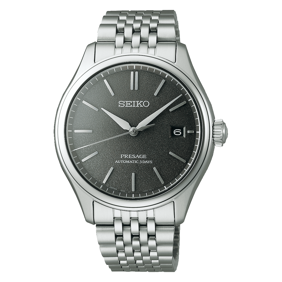 SEIKO PRESAGE CLASSIC SERIES AUTOMATIC SILVER & SENSAICHA COLOR