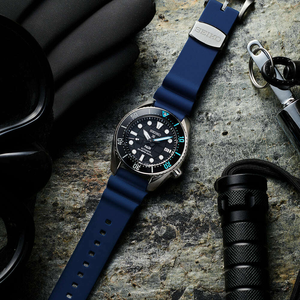 ROOK JAPAN:SEIKO PROSPEX DIVER SCUBA MECHANICAL AUTOMATIC PADI BLUE MEN WATCH SBDC179,JDM Watch,Seiko Prospex