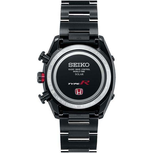 SEIKO ASTRON HONDA CIVIC TYPE R COLLECTION BLACK MEN WATCH (300 