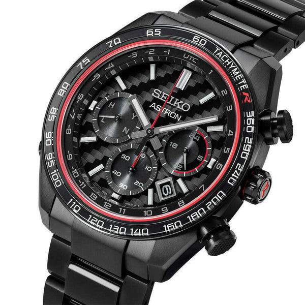 SEIKO ASTRON HONDA CIVIC TYPE R COLLECTION BLACK MEN WATCH (300 LIMITE ...