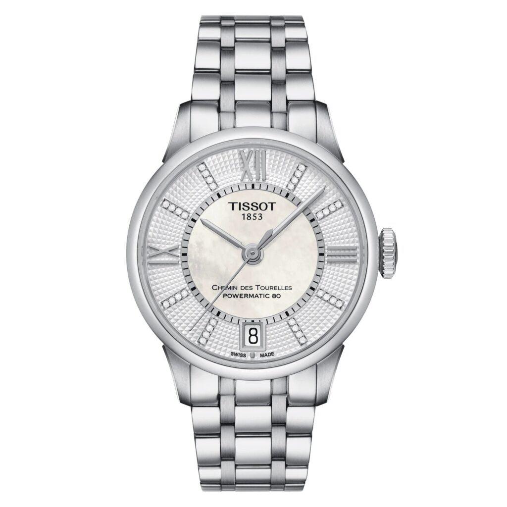 TISSOT CHEMIN DES TOURELLES POWERMATIC 80 32 MM WOMEN WATCH T099.207.11.116.00