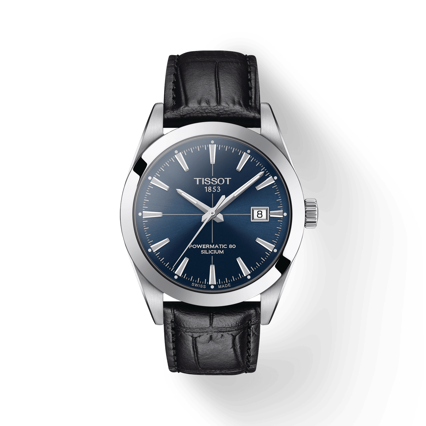 TISSOT T-CLASSIC GENTLEMAN POWERMATIC 80 SILICIUM 40MM IMPORT MEN 