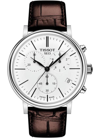 TISSOT CARSON PREMIUM QUARTZ CHRONOGRAPH 41 MM MEN WATCH T122.417.16.011.00