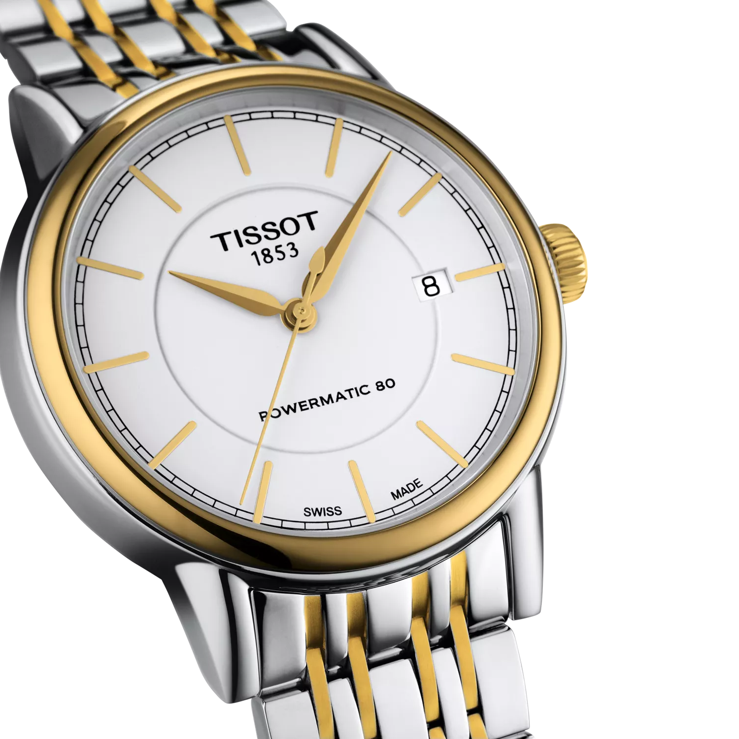 TISSOT T-CLASSIC CARSON POWERMATIC 80 40 MM MEN WATCH T085.407.22.011.00
