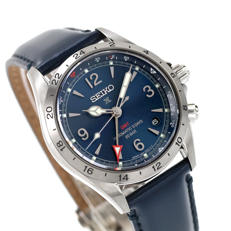 SEIKO PROSPEX ALPINIST GMT AUTOMATIC 39.5 MM MEN WATCH HBC008J