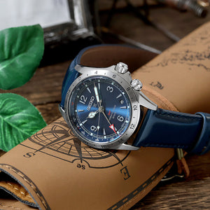 SEIKO PROSPEX ALPINIST GMT AUTOMATIC 39.5 MM MEN WATCH HBC008J
