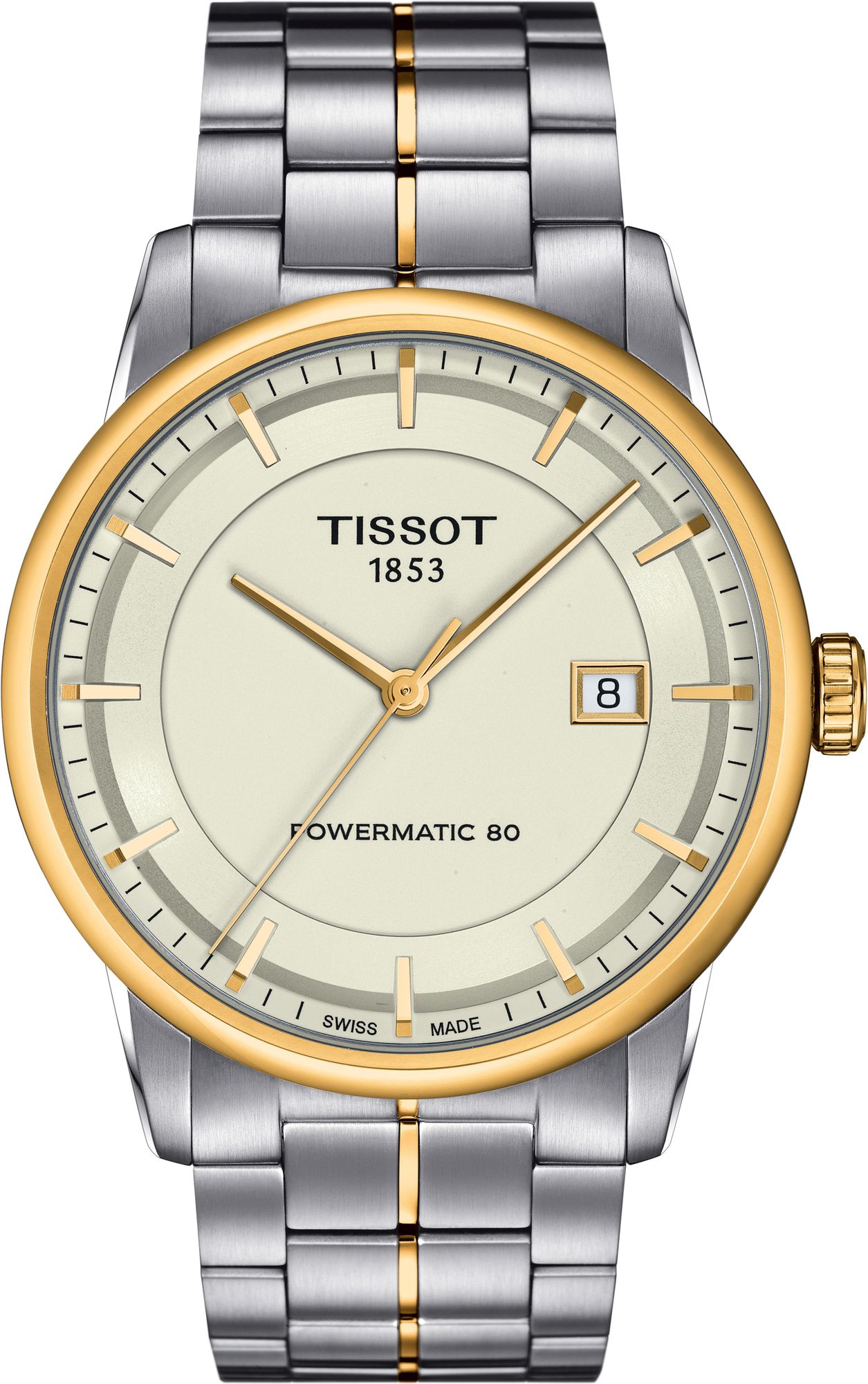 TISSOT T-CLASSIC LUXURY POWERMATIC 80 41 MM MEN WATCH T086.407.22.261.00
