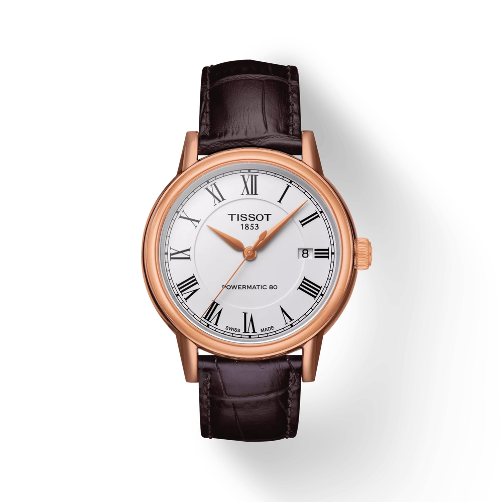 TISSOT T-CLASSIC CARSON POWERMATIC 80 40 MM MEN WATCH T085.407.36.013.00