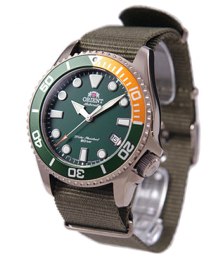 ORIENT TRITON AUTOMATIC 43 MM NYLON STRAP MEN WATCH RA-AC0K04E10B
