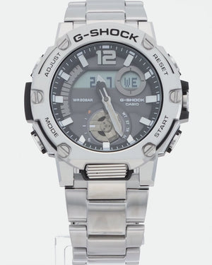 CASIO G-SHOCK G-STEEL SMARTPHONE LINKED BLUETOOTH SILVER MEN WATCH GST-B300SD-1AJF