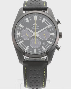 ORIENT CONTEMPORARY SOLAR CHRONOGRAPH BLACK MEN WATCH (LIMITED 200) RN-TX0307B
