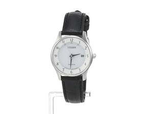 CITIZEN COLLECTION ECO-DRIVE RADIO DIRECT FLIGHT BLACK & WHITE LADIES WATCH ES0000-10A