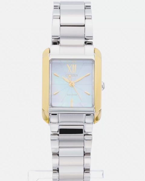 CITIZEN L シチズン エル EW5558-81D 腕時計 ウォッチ エコ・ドライブ ダイヤモンド スクエアケース 再入荷シチズン エル EW5558-81D | ㈱時光堂