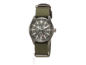 ORIENT FIELD AUTOMATIC KHAKI NYLON STRAP DARK GREY MEN WATCH RN-AK0403N