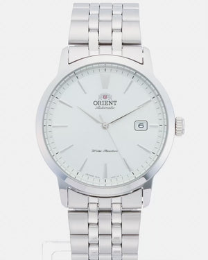 ORIENT CONTEMPORARY AUTOMATIC SILVER & WHITE MEN WATCH RN-AC0F02S