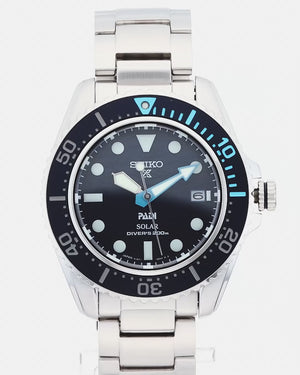 SEIKO PROSPEX DIVER SCUBA PADI SPECIAL EDITION ~THE BLUE~ NAVY MEN WATCH SBDJ057