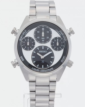 SEIKO PROSPEX SPEEDTIMER SOLAR CHRONOGRAPH SILVER MEN WATCH SBER001