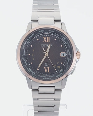 CITIZEN XC ECO DRIVE RADIO CONTROLLED LIMITED MODEL BROWN DIAL MEN WATCH (1200 LIMITED) CB1020-89W