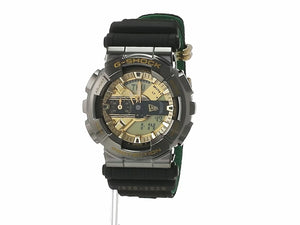 CASIO G-SHOCK NEW ERA 100TH ANNIVERSARY COLLAB BLACK & GOLD MEN WATCH GM-110NE-1AJR