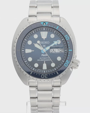 SEIKO PROSPEX DIVER SCUBA PADI SPECIAL EDITION ~THE BLUE~ SILVER MEN WATCH SBDY125