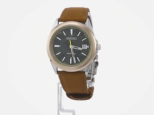 SEIKO SELECTION MASTER-PIECE COLLABORATION BROWN NYLON STRAP MEN WATCH SBTM314