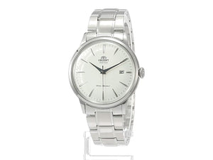 ORIENT BAMBINO AUTOMATIC SILVER & WHITE MEN WATCH RN-AC0001S