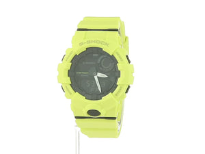 CASIO G-SHOCK BLUETOOTH PEDOMETER ANALOG DIGITAL YELLOW MEN WATCH GBA-800-9AJF