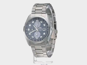 ORIENT NEO70'S SOLAR CHRONOGRAPH SILVER & NAVY BLUE MEN WATCH WV0011TY