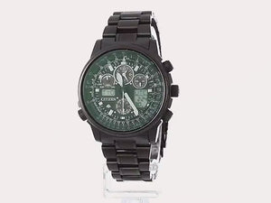 CITIZEN PROMASTER SKY SERIES JET SETTER ECO DRIVE BLACK CHRONOGRAPH MEN WATCH JY8025-59E