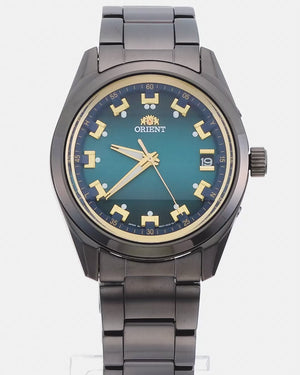 ORIENT NEO70'S SOLAR RADIO WAVE BLACK & GREEN MEN WATCH WV0051SE
