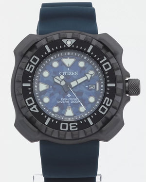 CITIZEN PROMASTER MARINE SERIES DIVER'S 200m BLUE MEN WATCH BN0227-09L