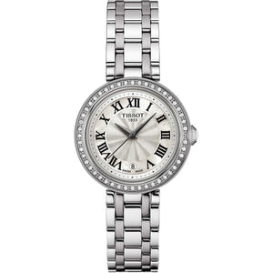 TISSOT T-LADY BELLISSIMA 26MM MOTHER-OF-PEARL DIAL IMPORT WOMEN WATCH T126.010.61.113.00