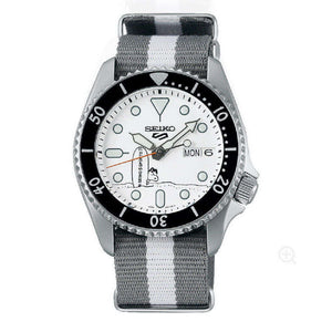 ROOK JAPAN:Seiko 5 Sports Snoopy Surf Board Sports Nato Strap Men Watch (8500 LIMITED) SRPK25K1,JDM Watch,Seiko 5