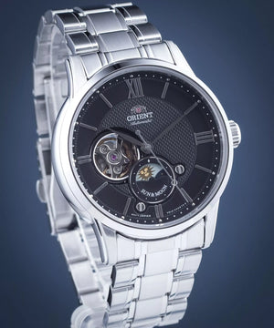 ORIENT SUN&MOON AUTOMATIC 41 MM MEN WATCH RA-AS0002B10B