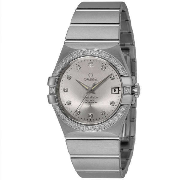 ROOK JAPAN:OMEGA CONSTELLATION CO-AXIAL CHRONOMETER 35 MM MEN WATCH 123.15.35.20.52.001,Luxury Watch,Omega