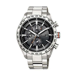 ROOK JAPAN:CITIZEN ATTESA ECO-DRIVE GPS RADIO WAVE DIRECT FLIGHT SILVER MEN WATCH AT8181-63E,JDM Watch,Citizen Attesa