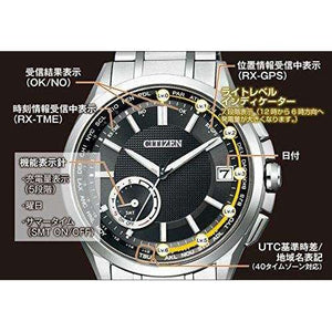 ROOK JAPAN:CITIZEN ATTESA ECO-DRIVE GPS RADIO WAVE F150 DIRECT FLIGHT MEN WATCH CC3010-51E,JDM Watch,Citizen Attesa