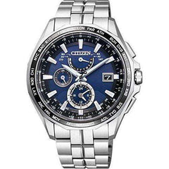 CITIZEN ATTESA ECO-DRIVE RADIO WAVE CHRONOGRAPH MEN WATCH AT9090