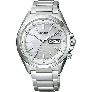 CITIZEN ATTESA ECO-DRIVE RADIO WAVE DAY DATE MEN WATCH AT6040-58A - ROOK JAPAN